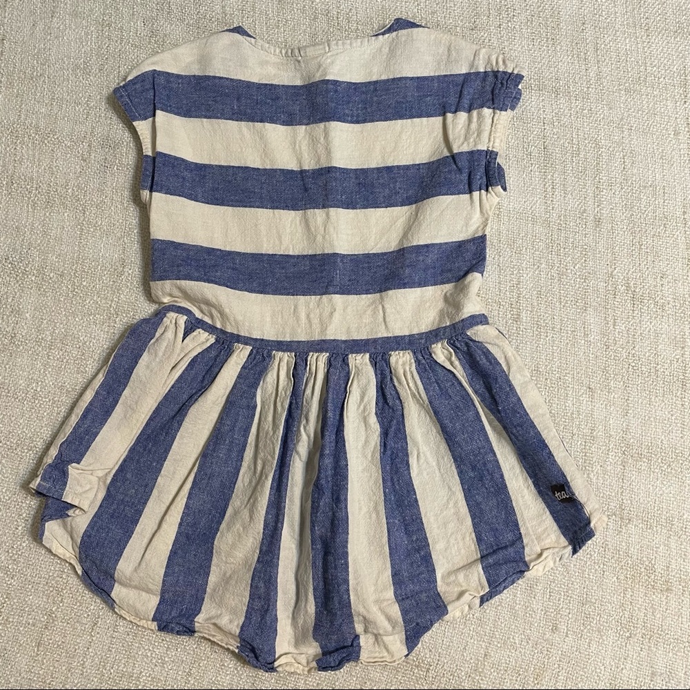 Tea Girls Linen Blend Dress - Picture 5 of 9